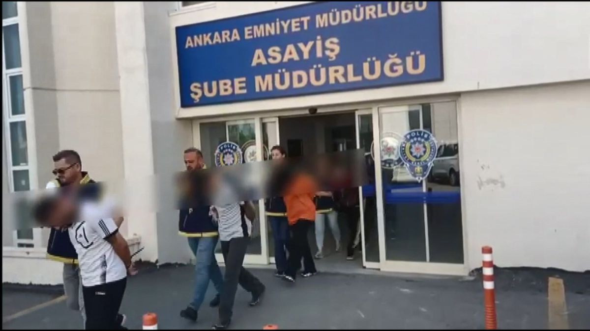 Ankara'da ilişki vaadiyle gaspa 9 gözaltı