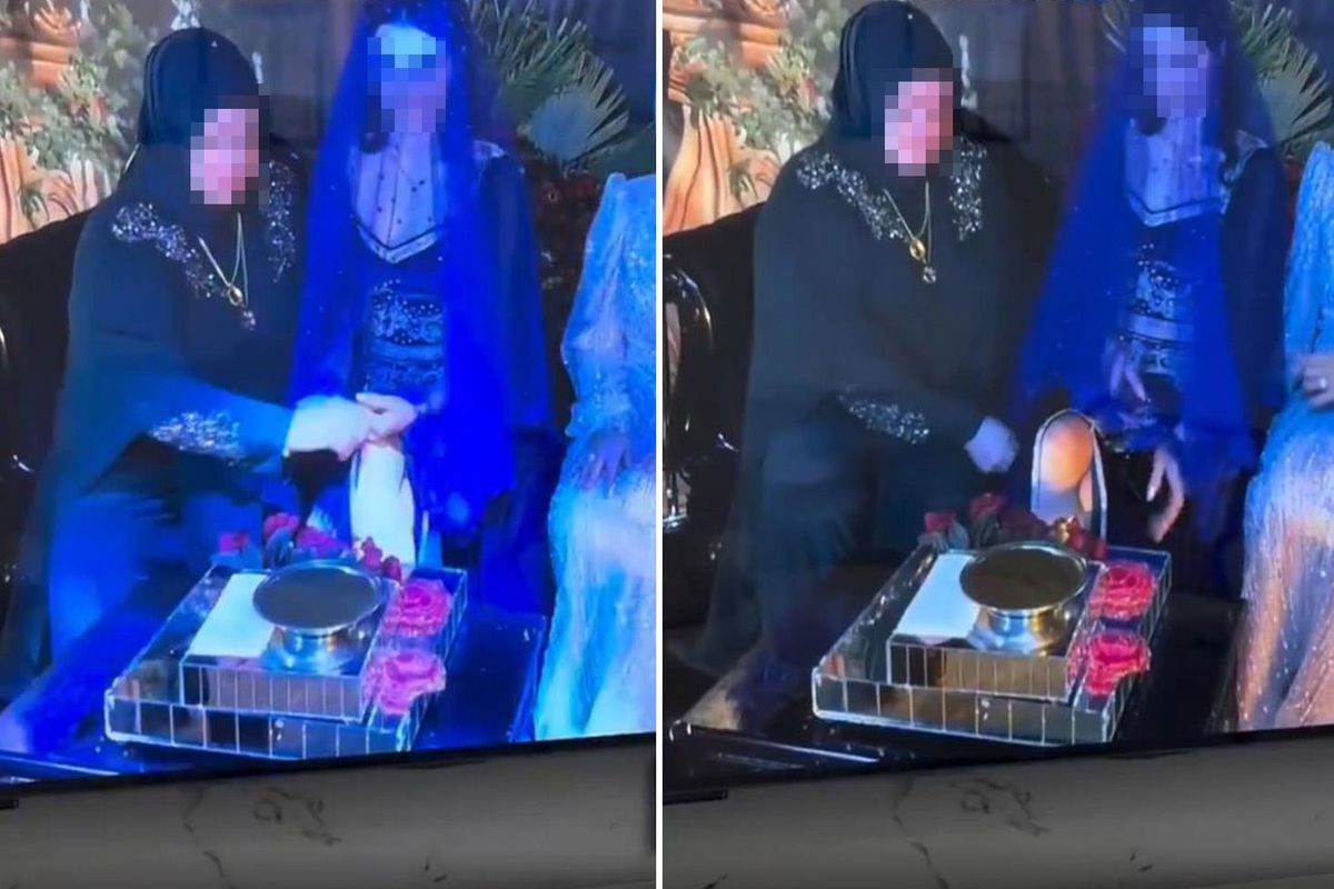 Annenin kızına müdahalesi kına gecesine damga vurdu