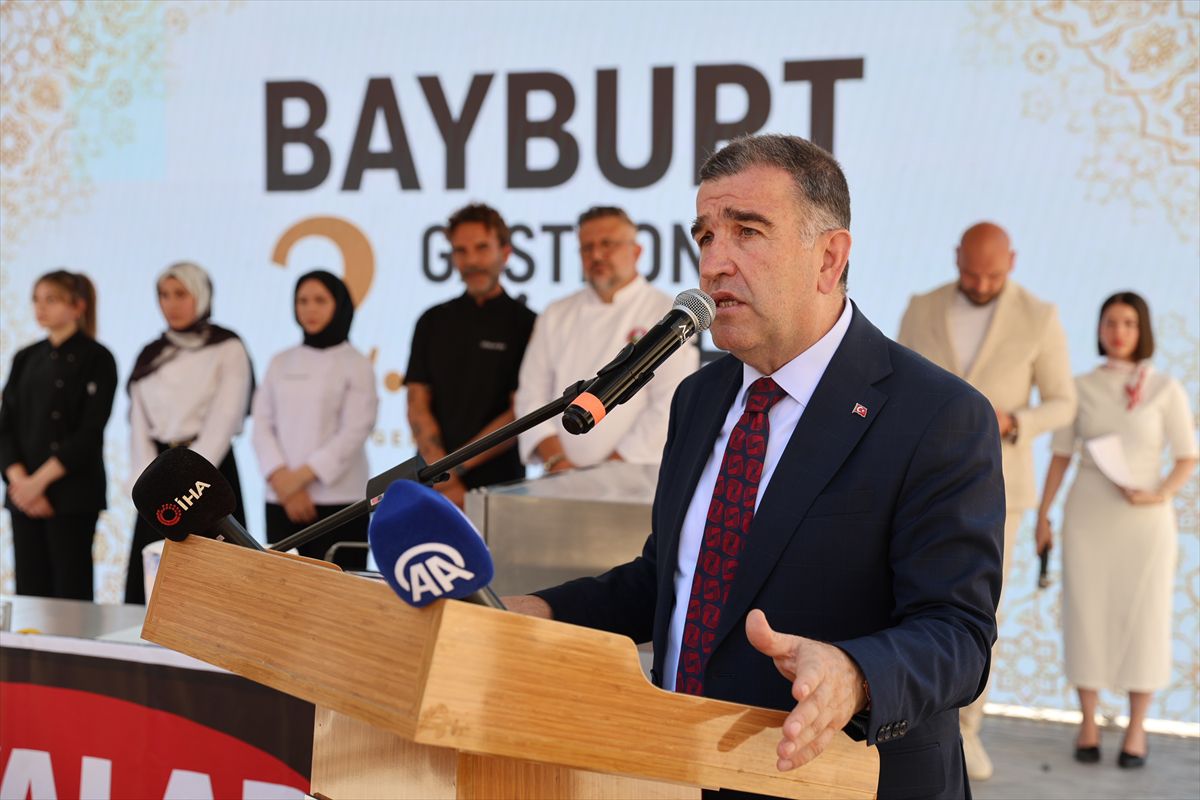 Bayburt'ta '2. Gastronomi Festivali' başladı