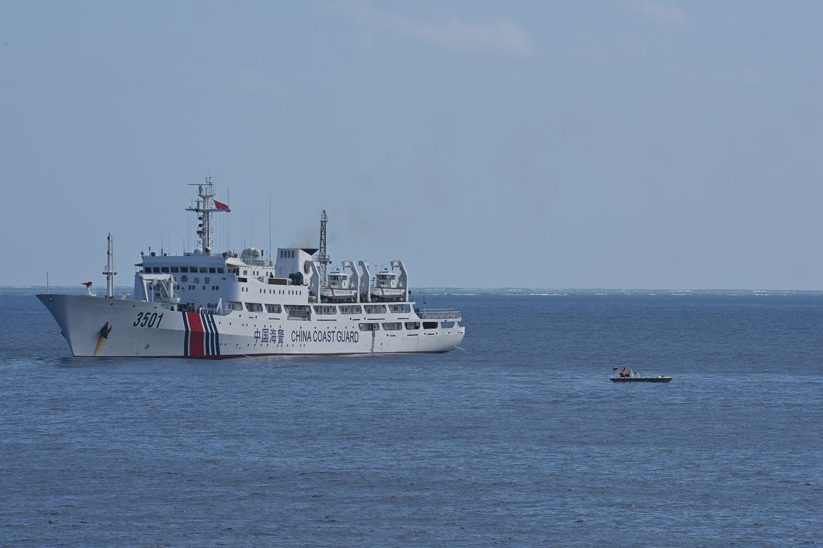 Çin'in deniz ve hava birlikleri, Huangyan Dao çevresinde savaşa hazırlık devriyeleri gerçekleştirdi