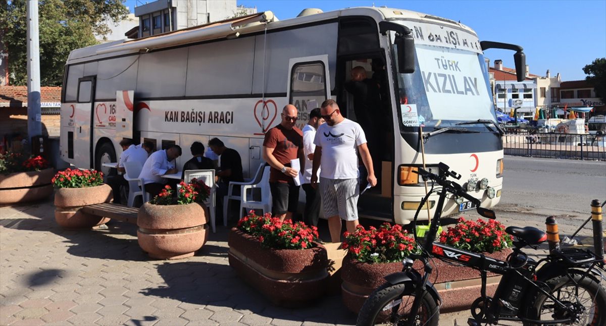 Gelibolu'da kan bağışı kampanyası düzenlendi