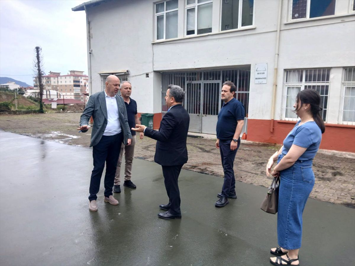 Giresun Milli Eğitim Müdürü Tokgöz, Espiye'de incelemelerde bulundu
