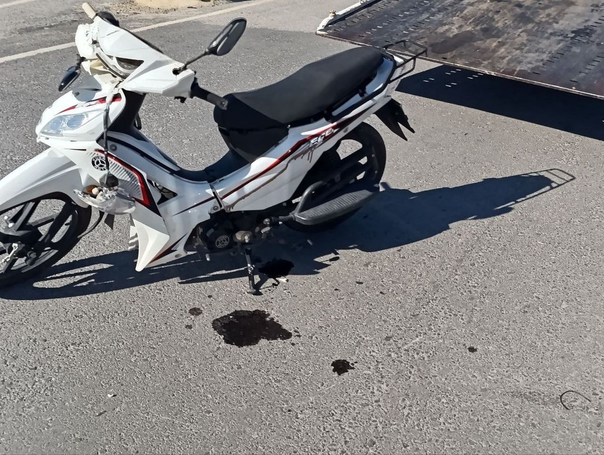 Kavşakta otomobil ile motosiklet çarpıştı: 1 yaralı