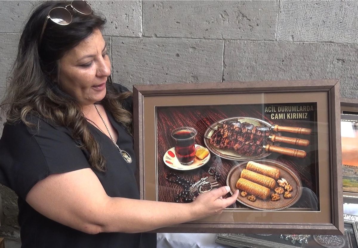 Kıtlama çay, cağ kebabı ve kadayıf dolması rölyef oldu