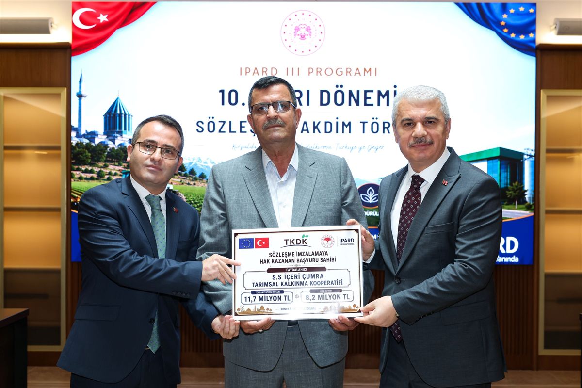 Konya'da IPARD III kapsamında 9 proje desteklenecek
