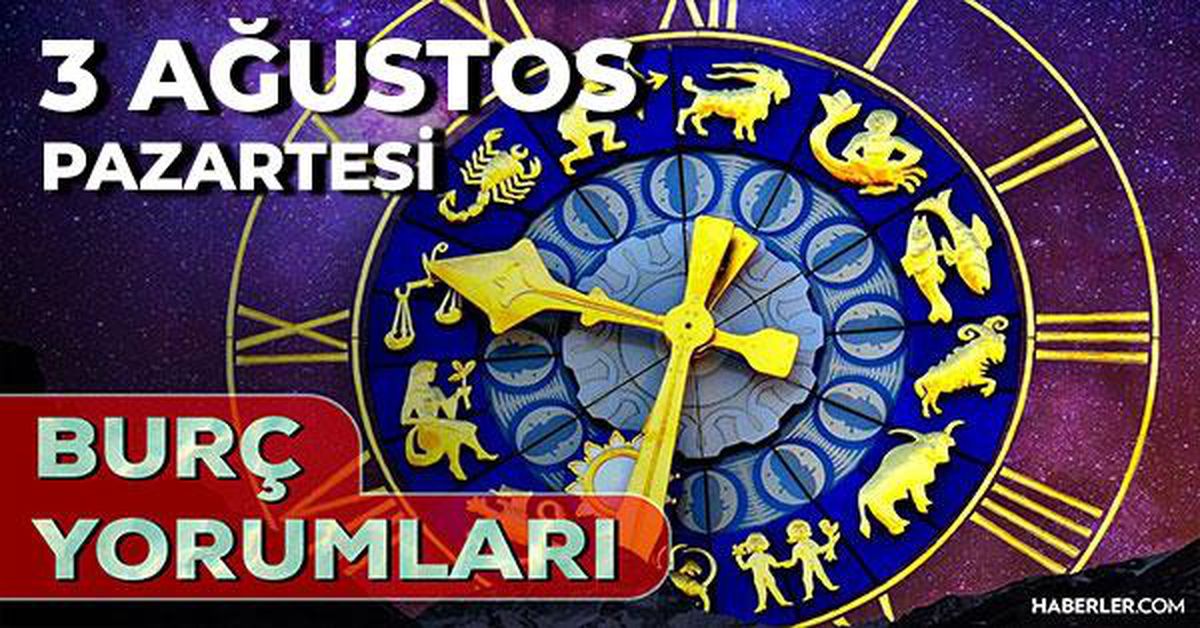 3 Ağustos 2026 burç yorumları! İkizler, Koç, Aslan burcu yorumu... AŞK, EVLİLİK, SAĞLIK yorumları ne diyor?