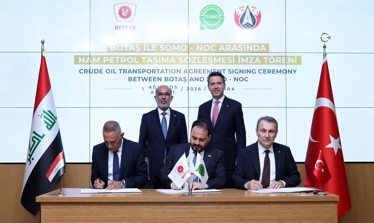 Bakan Bayraktar, Irak Petrol Bakanı Hüdeyir ile görüştü