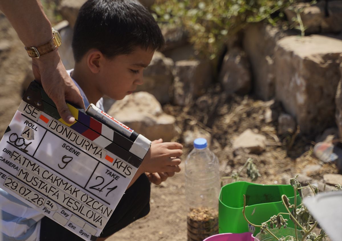 'Dondurma' kısa filminin çekimleri Şanlıurfa'da tamamlandı