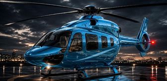 Evi ve işi arasında 150 km var! Çareyi işe her gün helikopterle gitmekte buldu