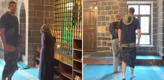 Görüntü Diyarbakır'daki bir camiden! İzleyenler yorum yapmadan edemiyor