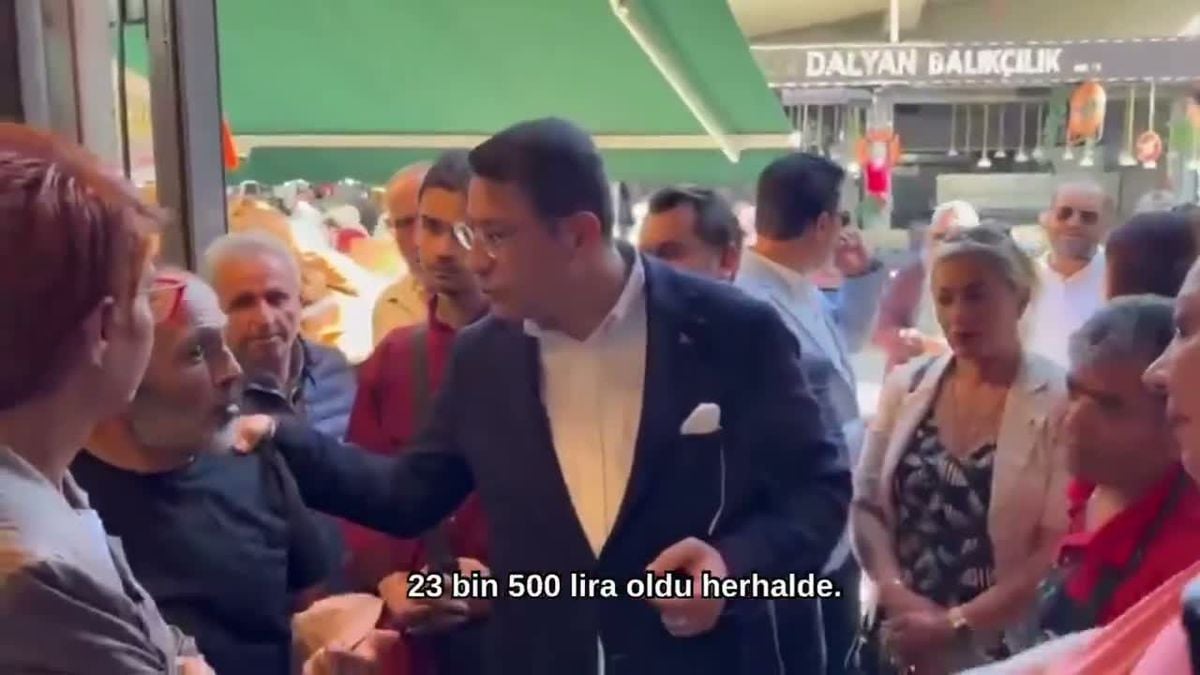 İdris Şahin, Ulus'ta esnaf ve vatandaşlarla bir araya geldi: 23 bin 552 lira emekli aylığını reva gördüğünüz vatandaşa 30 bin lira kira dayatılıyor