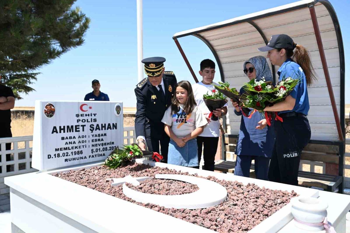 Kastamonu’da şehit düşen polis memuru, şehadetinin 2. yılında dualarla anıldı
