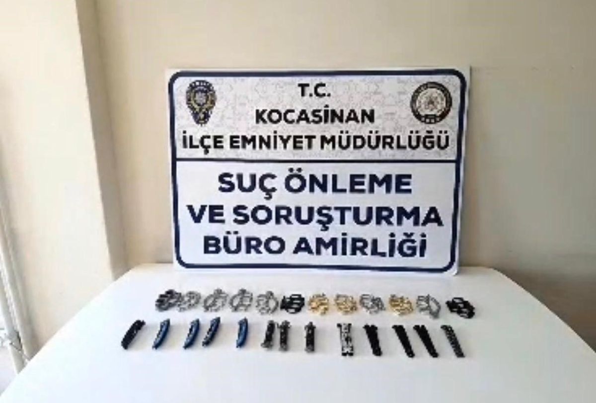 Kayseri’de yasaklı bıçak operasyonu: Çok sayıda sustalı ve muşta ele geçirildi