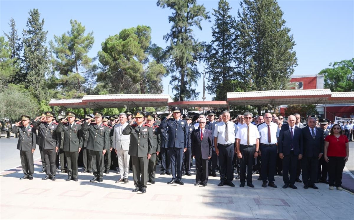 KKTC'de 1 Ağustos Toplumsal Direniş Bayramı törenlerle kutlandı