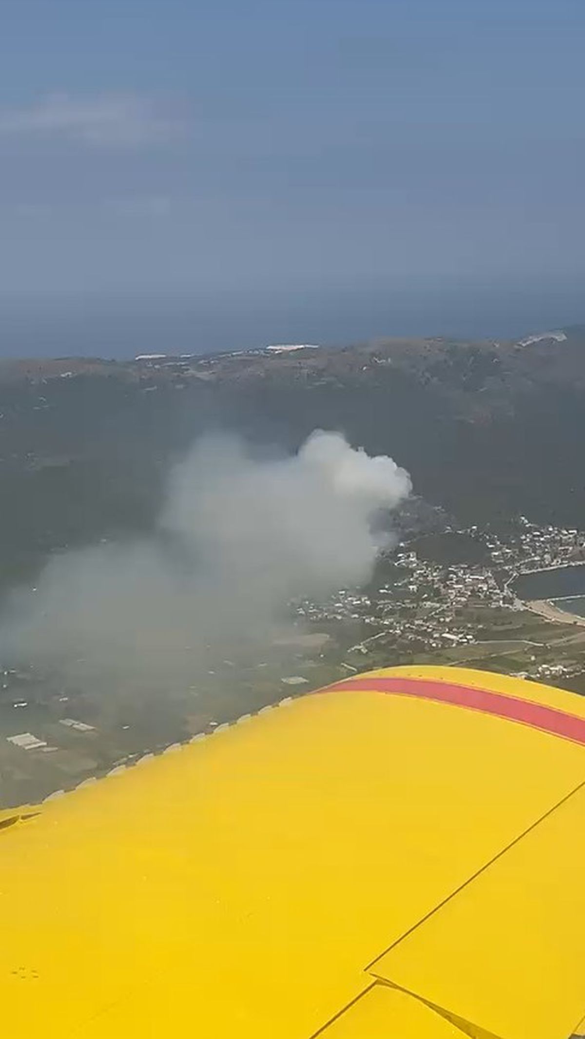 Marmara Adası’nda orman yangını