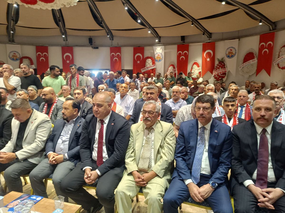 MHP Kozan 15. Olağan İlçe Kongresi yapıldı