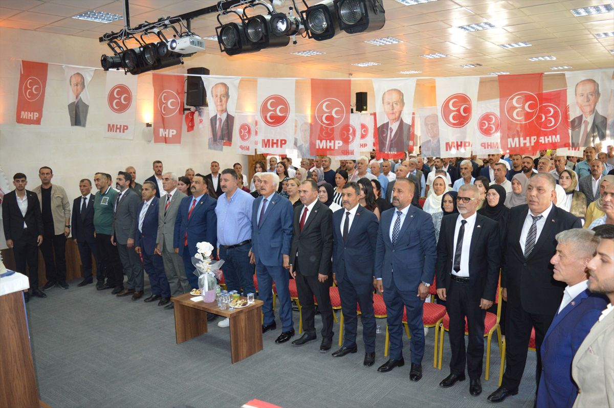 MHP Savur İlçe Başkanlığına Osman Suat Akgül yeniden seçildi