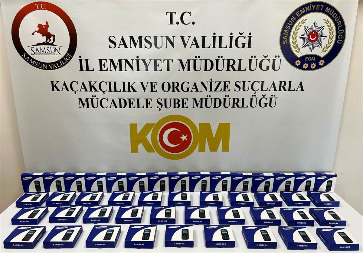 Samsun'da kaçakçılık operasyonunda 1 zanlı yakalandı