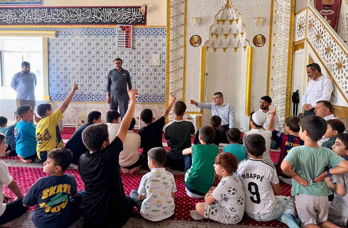 Van’da Yaz Kur’an kurslarında eğitim süreci yakından takip ediliyor