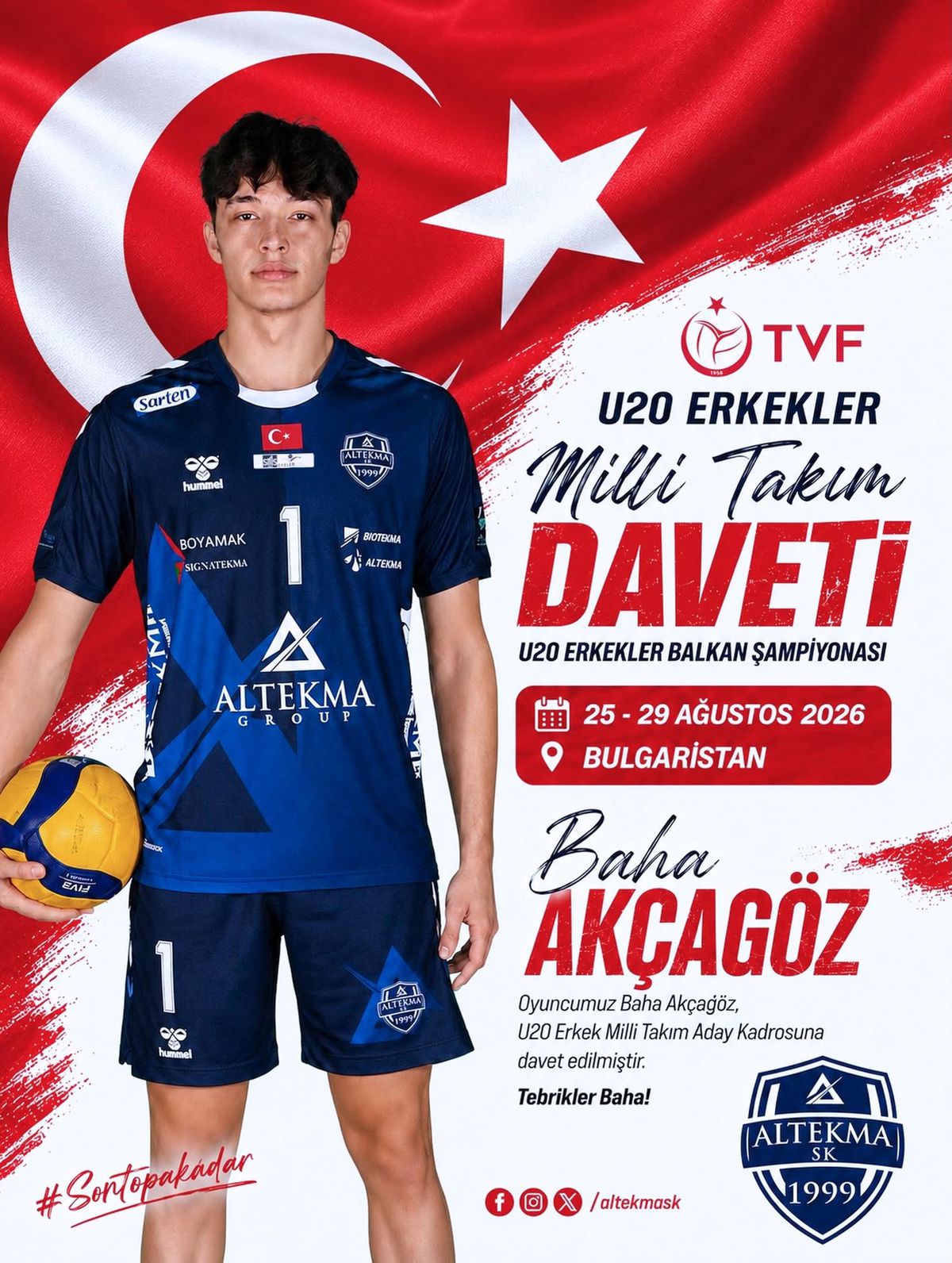 Altekma'da Baha'ya milli davet