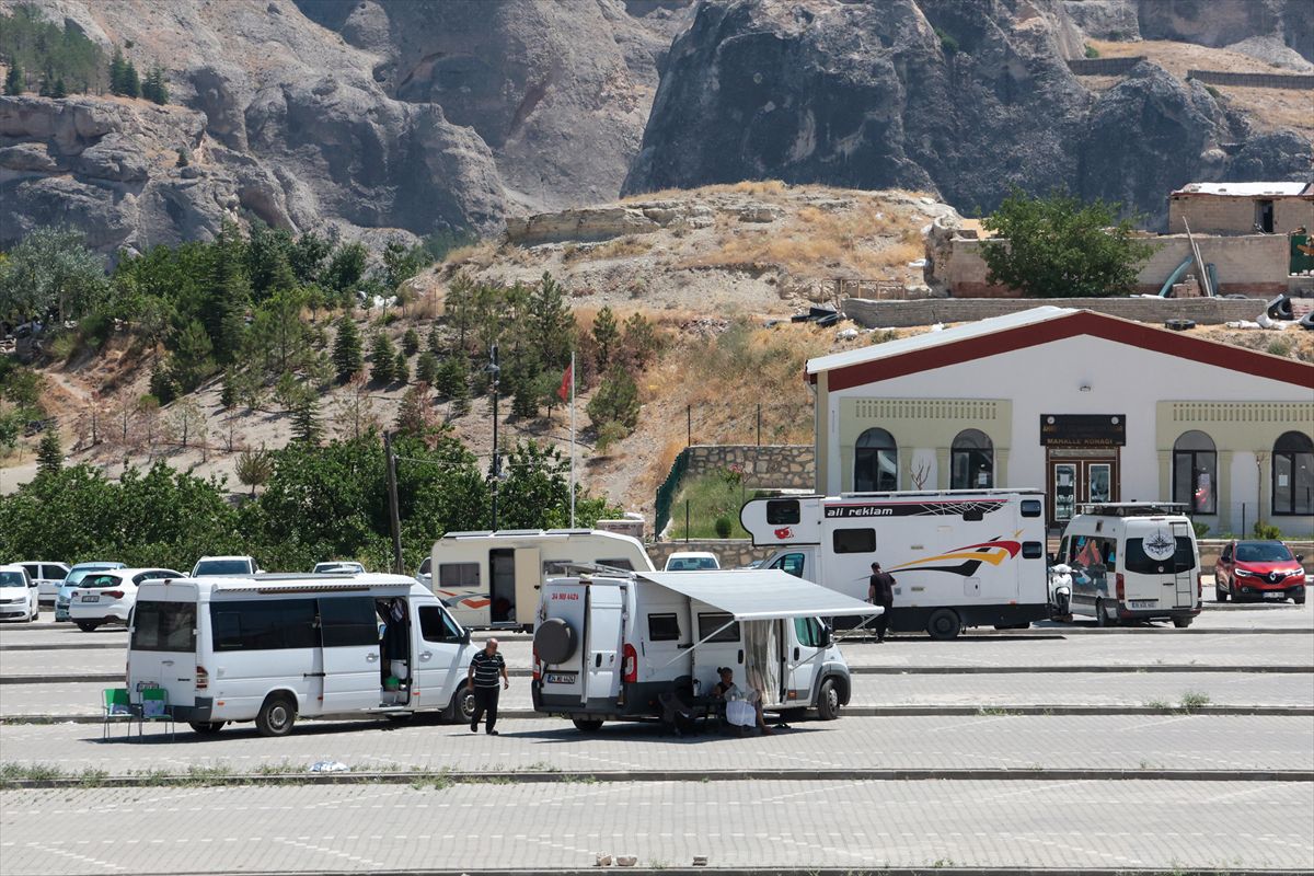Darende tarihi alanları ve doğasıyla karavan tutkunlarını ağırlıyor