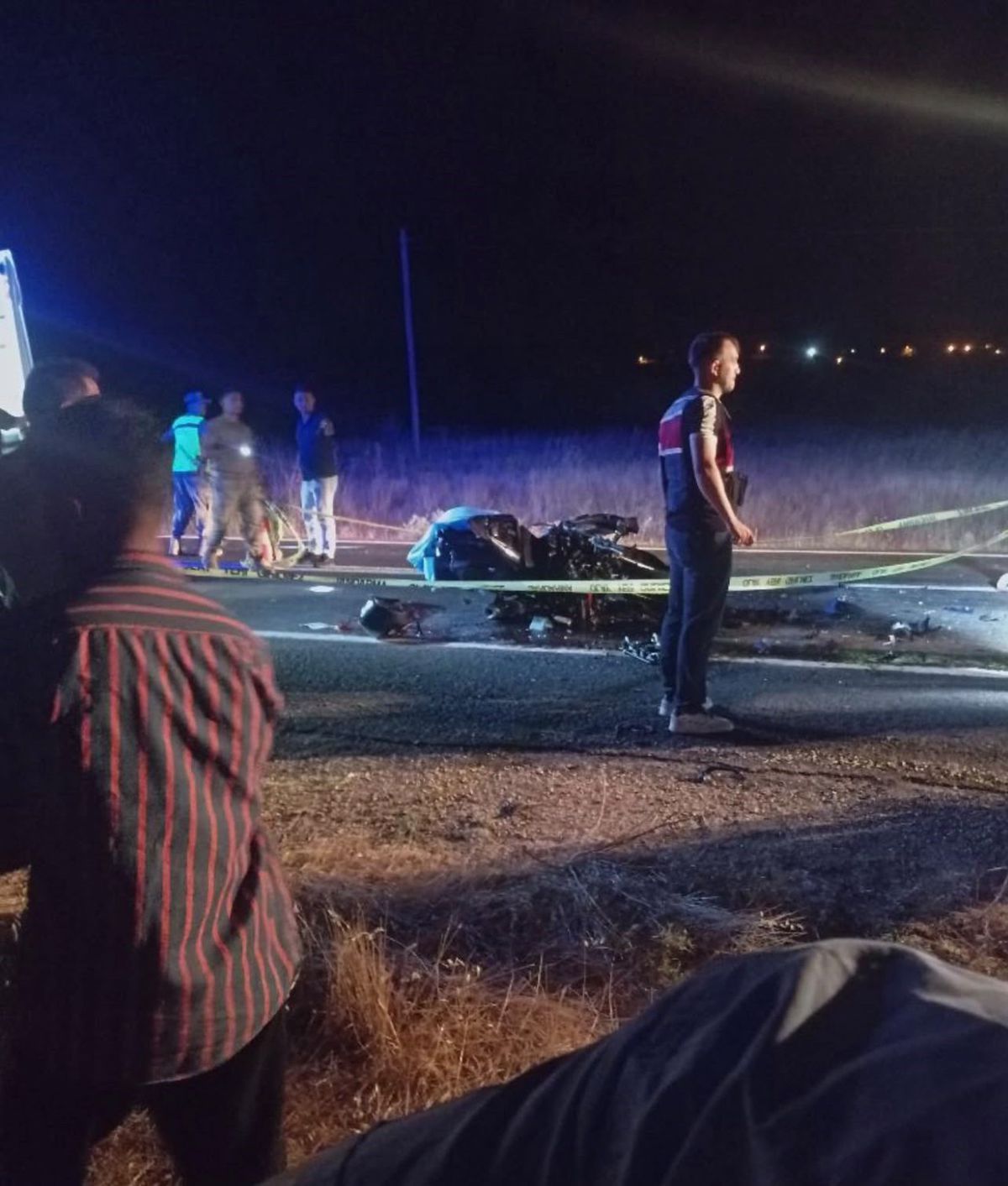 Diyarbakır’da motosiklet iş makinesine arkadan çarptı: 1 ölü