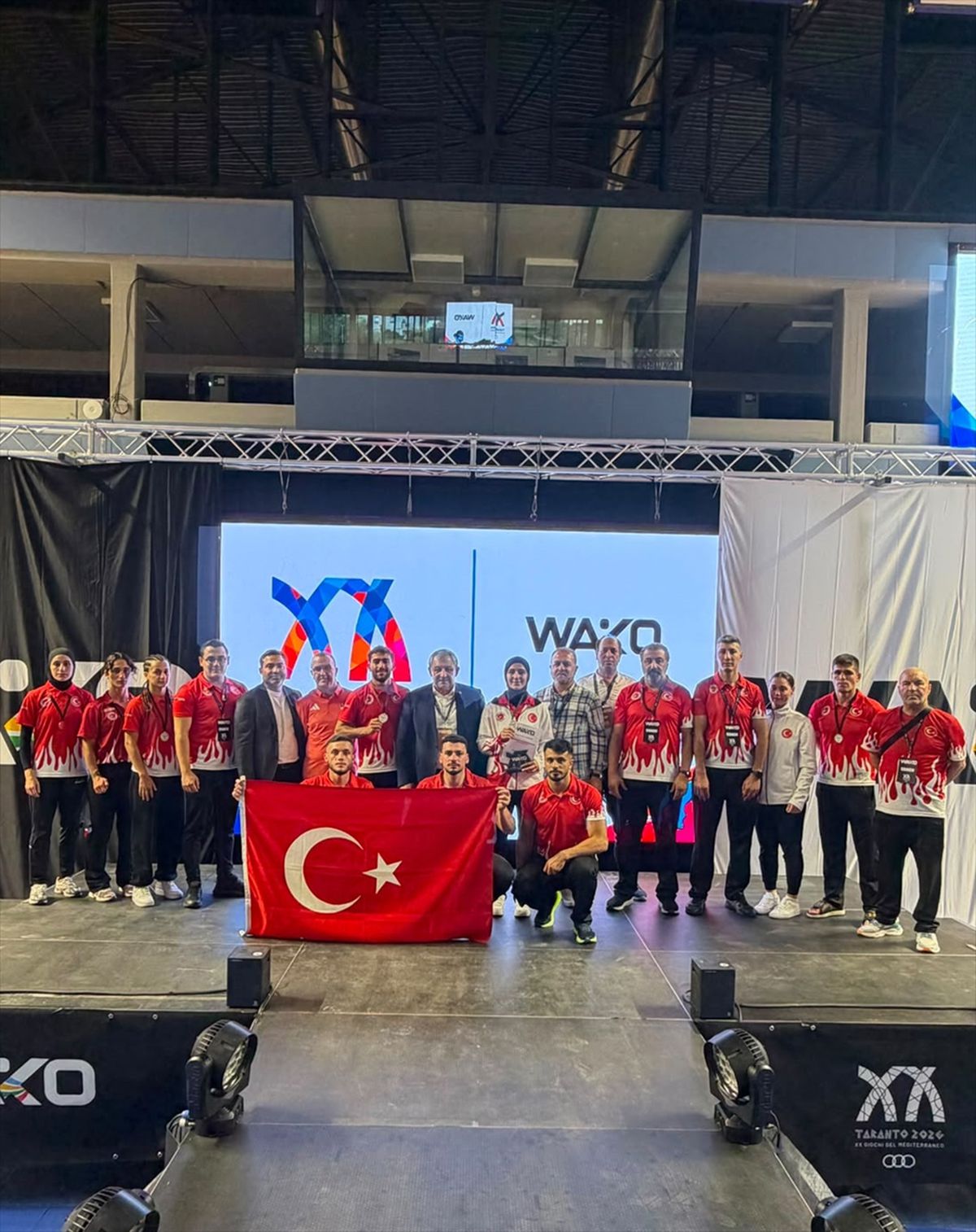Kick Boks Milli Takımı, Akdeniz Oyunları'ndaki gösteri turnuvasını 10 madalyayla tamamladı