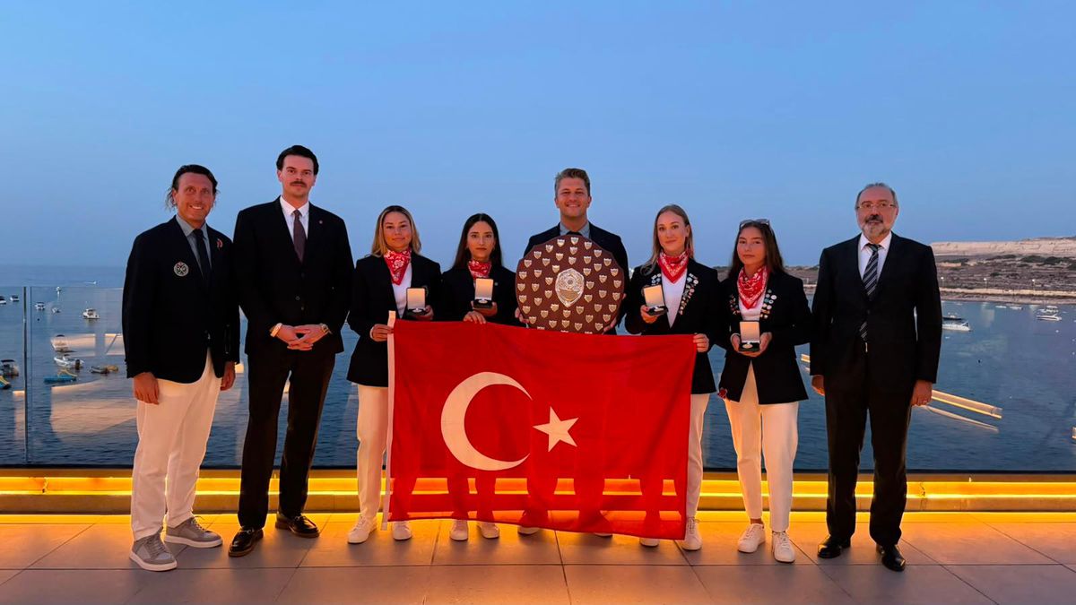 Malta'da Golf Milli Takımı'ndan kadınlarda Avrupa şampiyonluğu, erkeklerde ikincilik