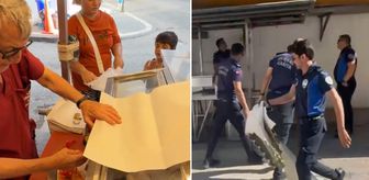 Özür diledi ama kurtulamadı! Zabıta tezgâhını kaldırdı