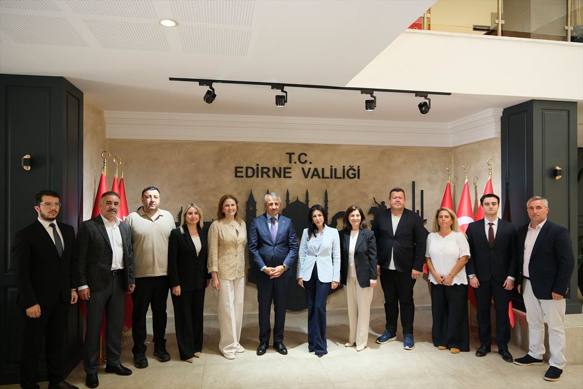 AK Parti heyetinden Edirne Valisi'ne ziyaret