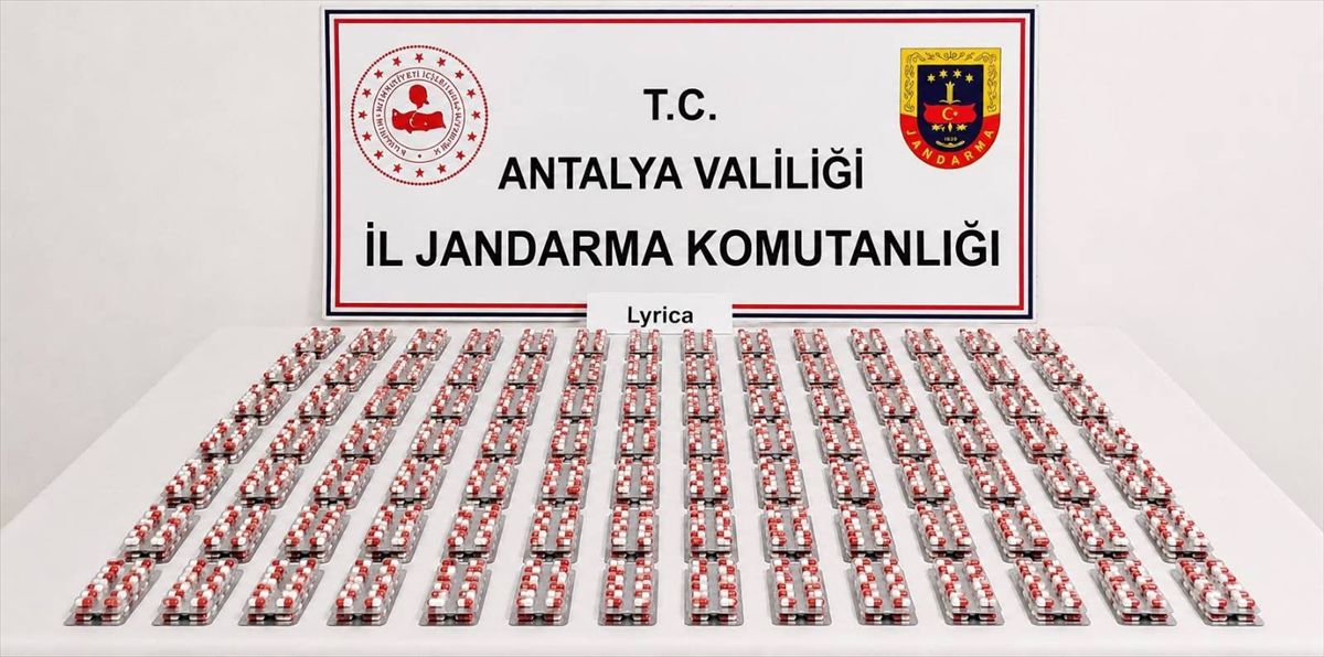 Antalya'da uyuşturucu operasyonu: 16 bin hap ele geçirildi, 6 gözaltı