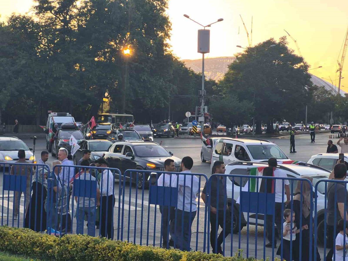 Filistin Konvoyu Ankara'da ANFİDAP ile Karşılandı