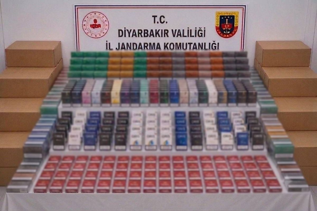 Diyarbakır'da Büyük Kaçakçılık Operasyonu