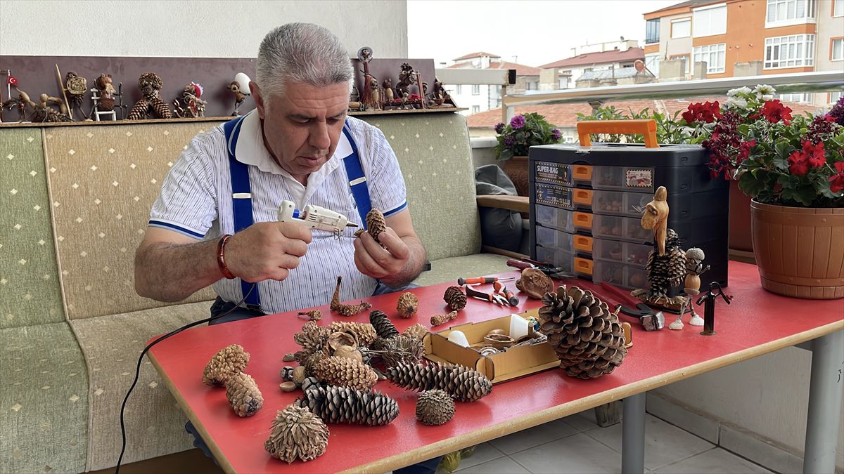 Emeklinin doğa sanatı: 80 figür