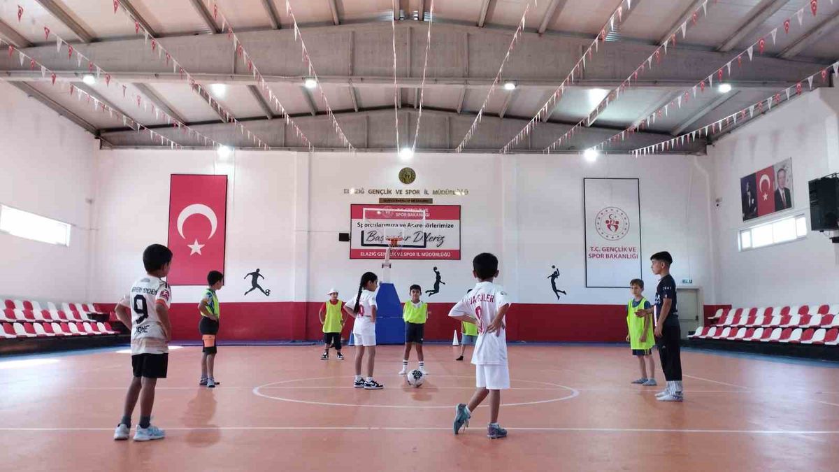 Sivrice'de Yaz Spor Okulları: 5 Branşta 7-15 Yaş Grubuna Eğitim