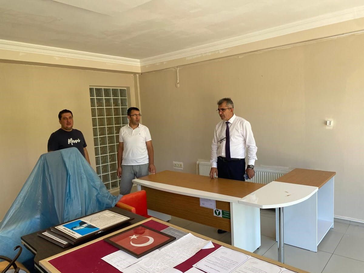 Söke Milli Eğitim Müdürü Uğurlu, Fen Lisesi'nde Eğitim Hazırlıklarını İnceledi