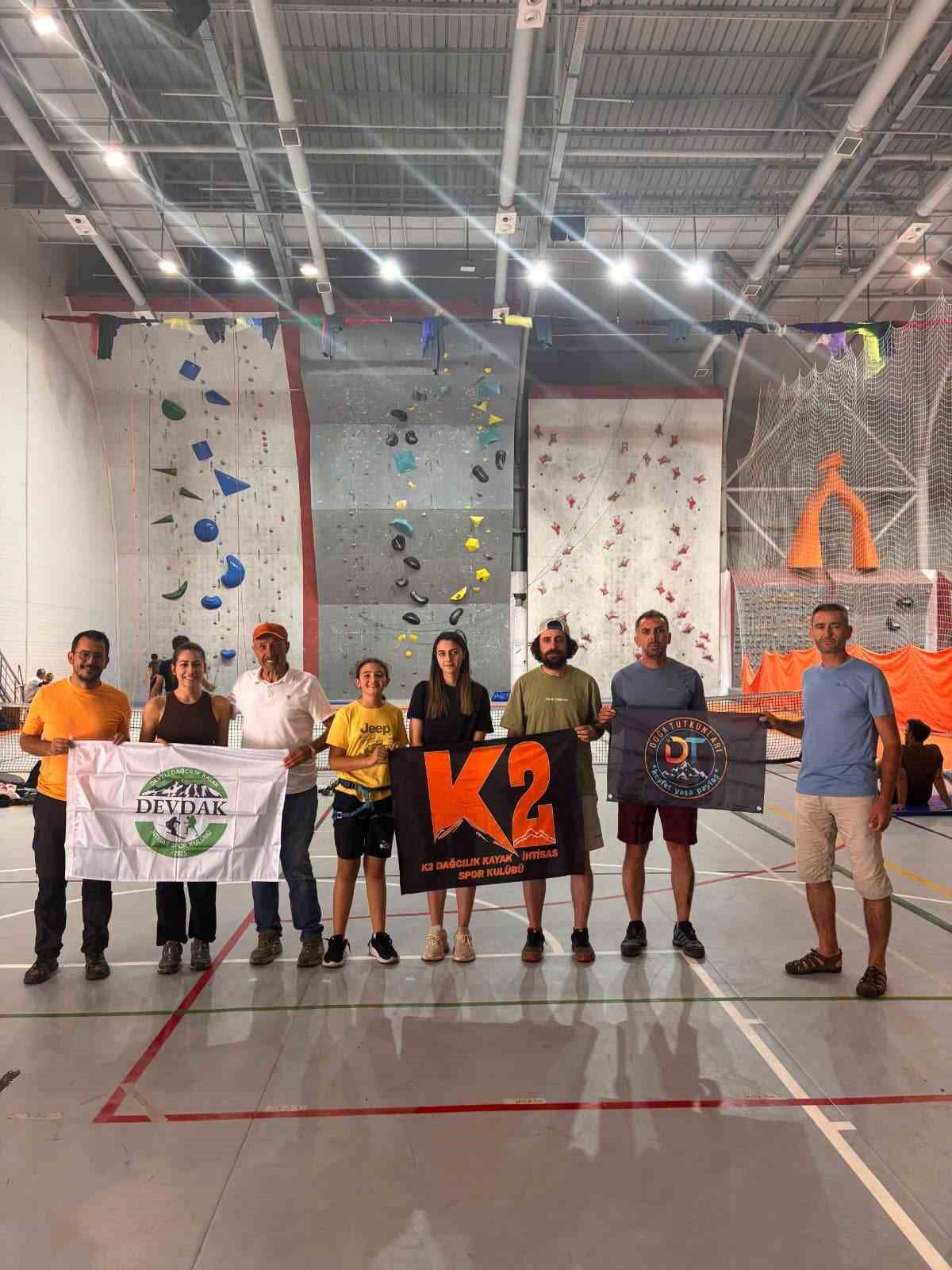 Kayserili 29 Sporcu Spor Tırmanış Temel Eğitimi'ni Başarıyla Tamamladı