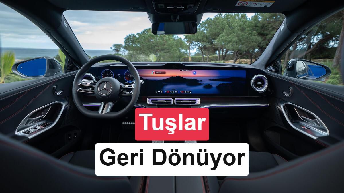 Mercedes CEO'su özeleştiri yaptı: Dokunmatik ekranlarda fazla ileri gittik