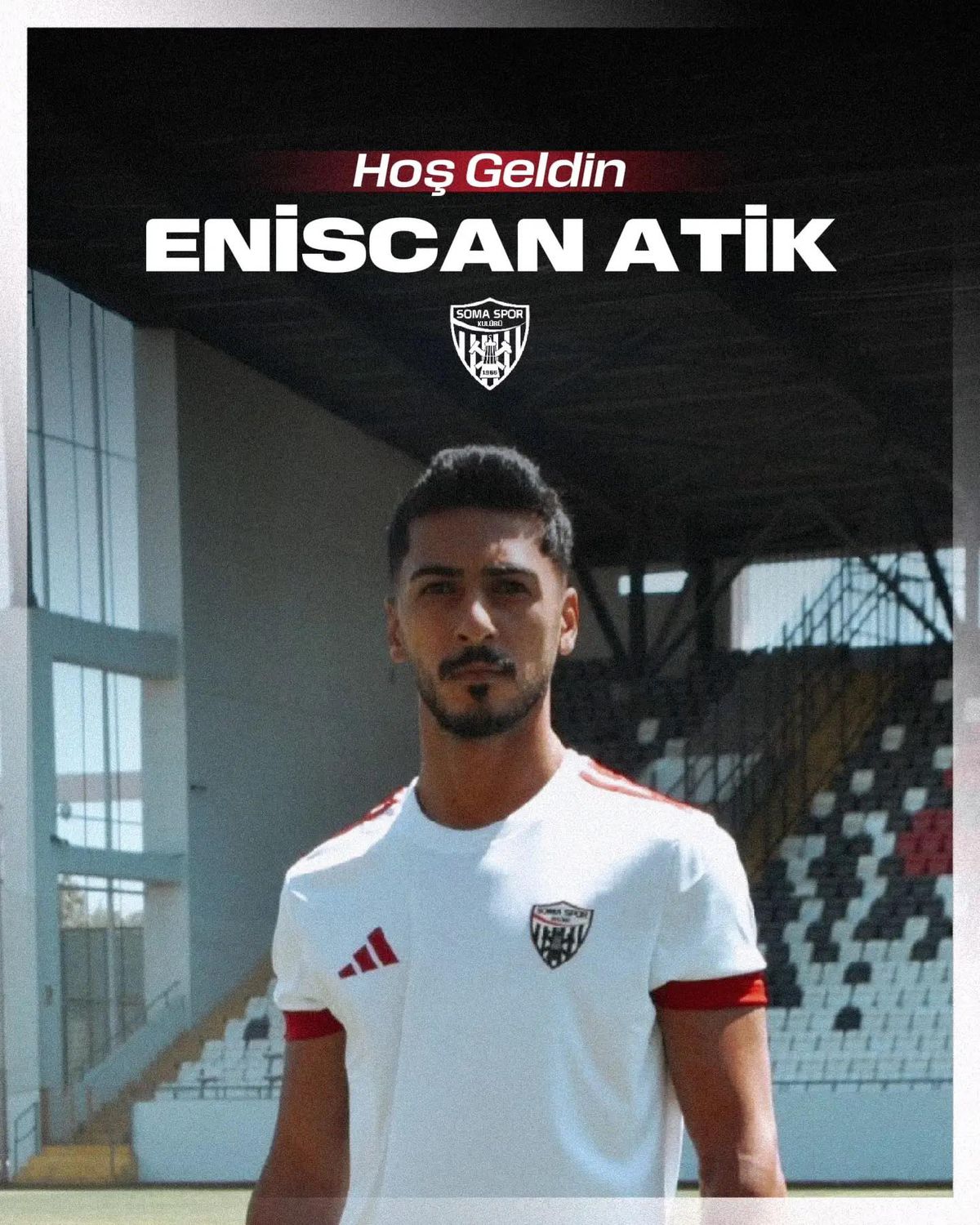 Somaspor, Eniscan Atik ile 2 Yıllık Sözleşme İmzaladı