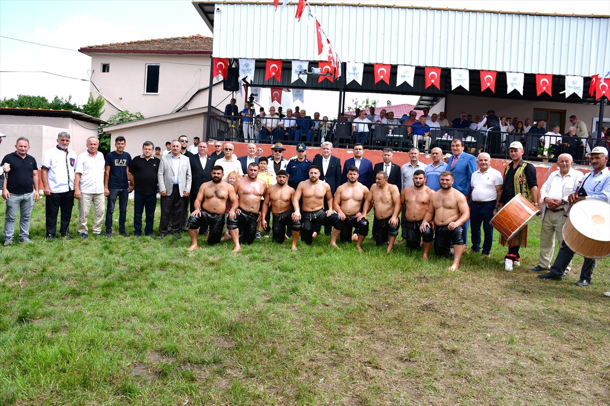 101. Oğuzlu Yağlı Güreşleri'nde Başpehlivan Serhat Elvan