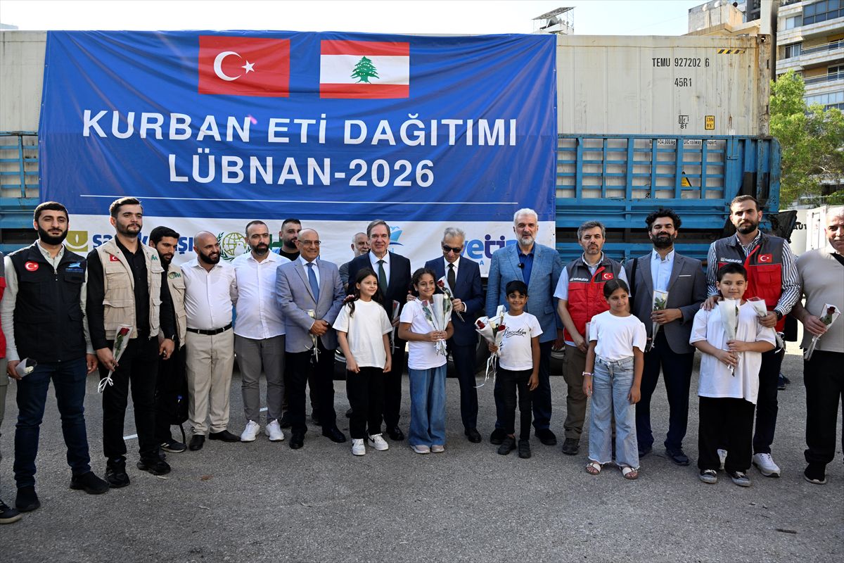 Türkiye'den Lübnan'a 280 Ton Kurban Eti Yardımı