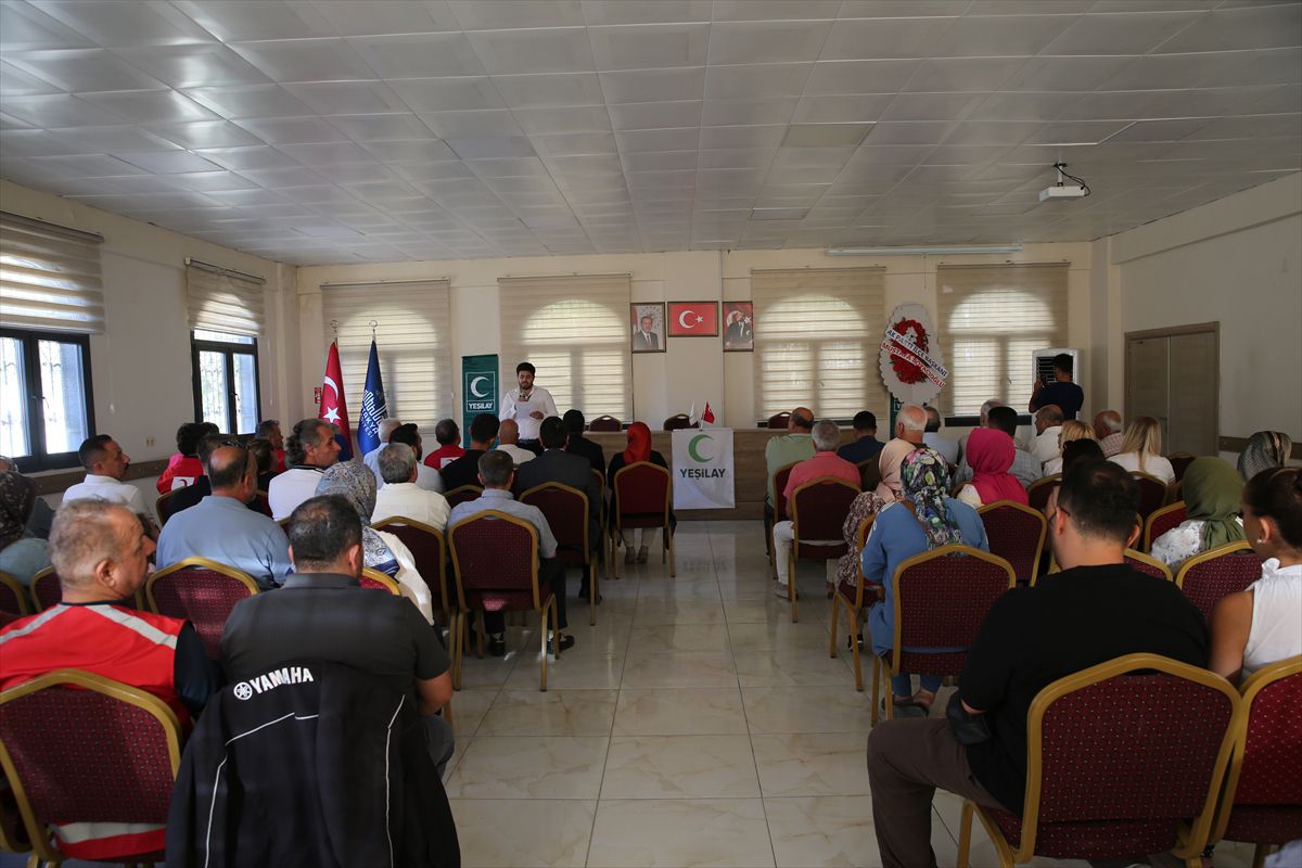 Yeşilay Hatay'da yeni başkan Ömer Bilgin