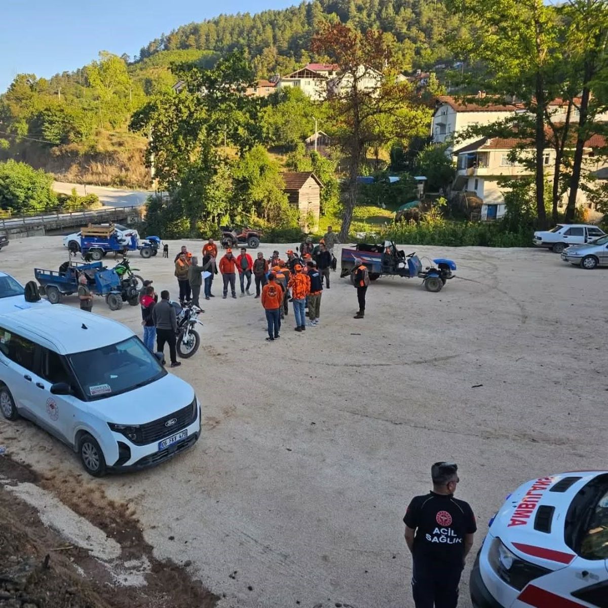 Yığılca'da Fındık Bahçelerine Zarar Veren Yaban Domuzlarına Karşı Sürek Avı Düzenlendi