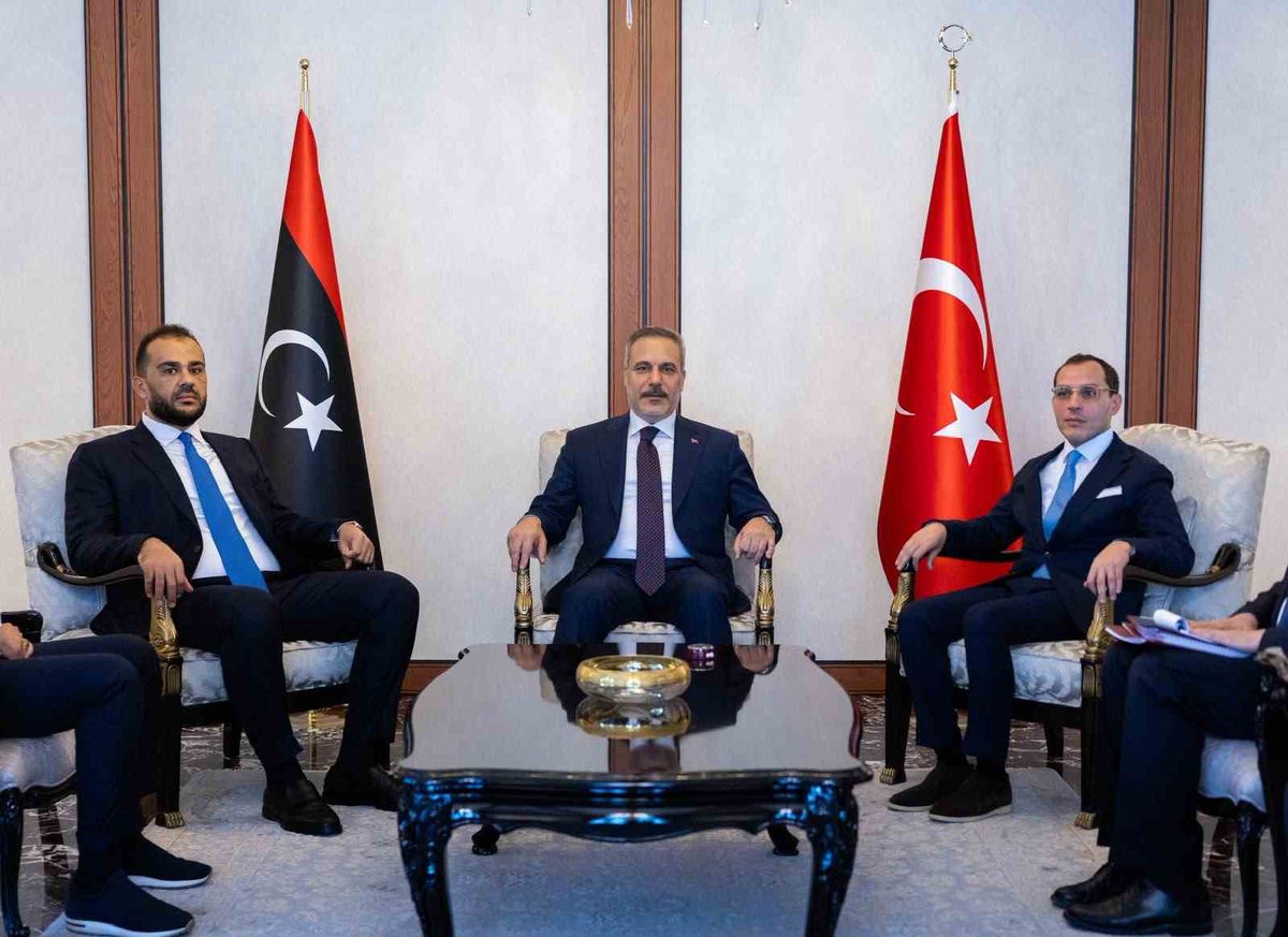 Fidan, Libya'dan gelen heyetle Ankara'da görüştü