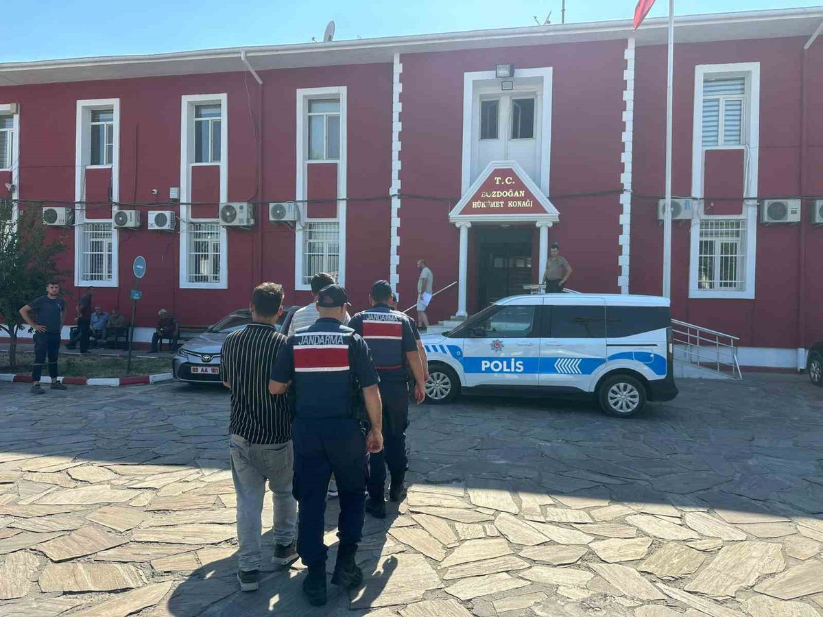 Bozdoğan'da hırsızlık şüphelisi tutuklandı