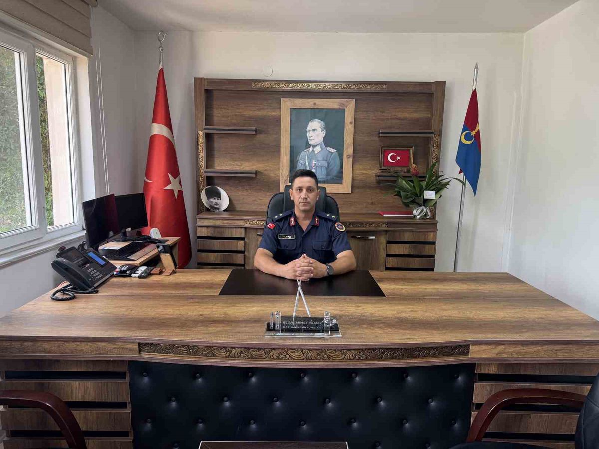 Bozyazı'da Yeni Jandarma Komutanı Göreve Başladı