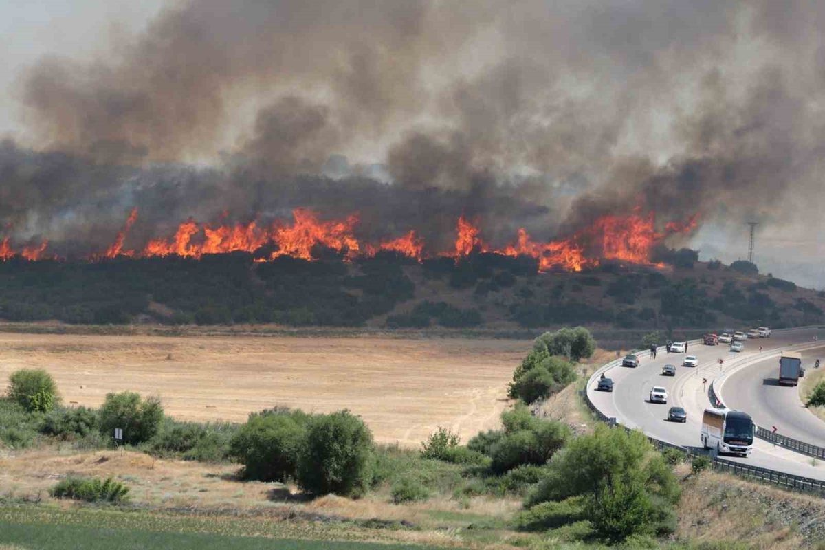 Çanakkale'de İki Günlük Yüksek Yangın Riski Uyarısı