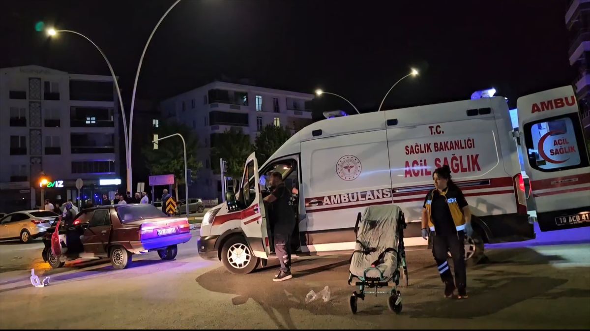 Çorum'da kaza sonrası kavga: 1 yaralı, alkollü sürücüye ceza