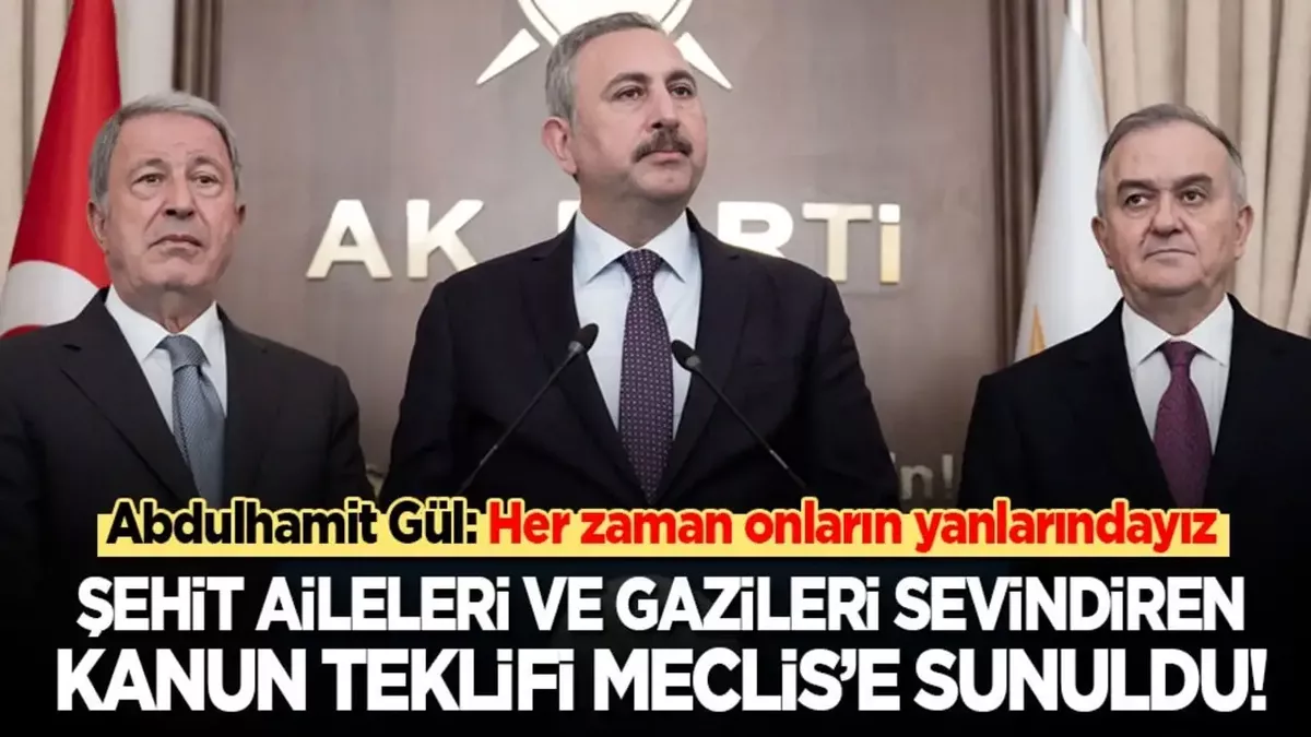 Şehit Aileleri ve Gazilere Yeni Haklar: Kapsamlı Düzenleme Yolda