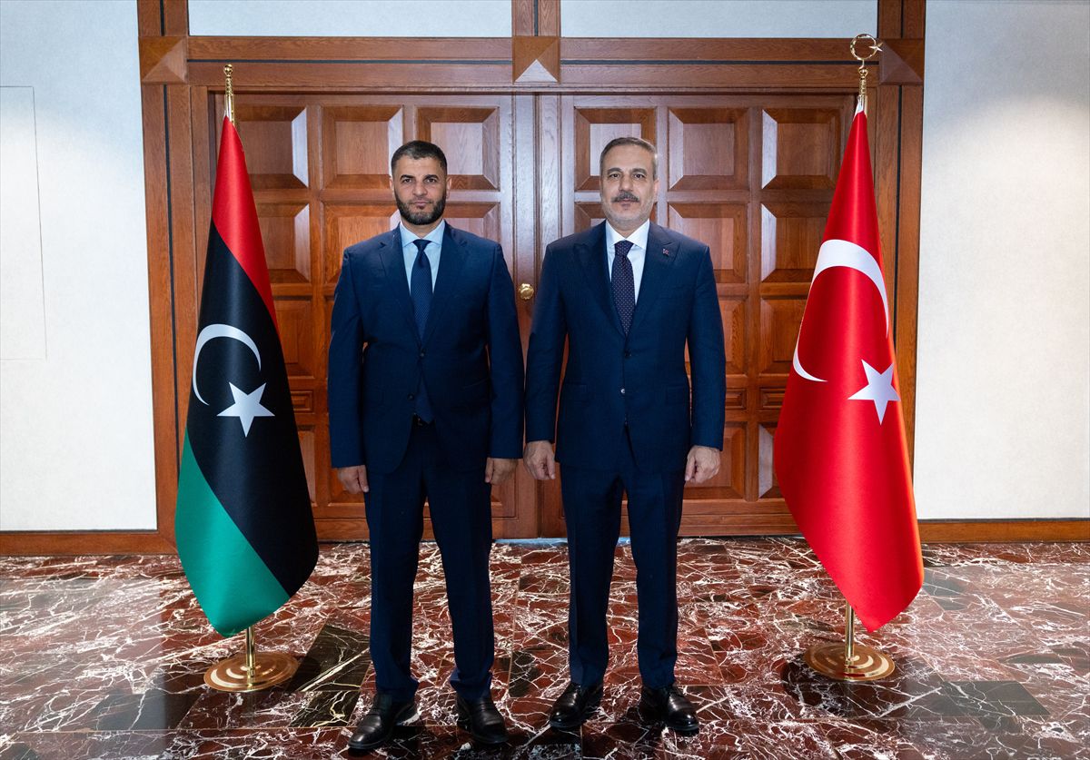 Bakan Fidan, Libya İçişleri Bakanı ile Ankara'da Görüştü